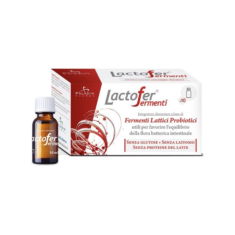 Lactofer Fermenti Lattici 10 flaconcini 