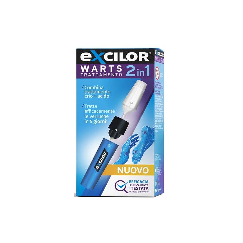 EXCILOR WARTS TRATTAMENTO 2IN1 