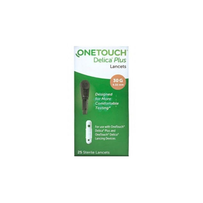 ONETOUCH DELICA PLUS LANC 25PZ ONE TOUCH