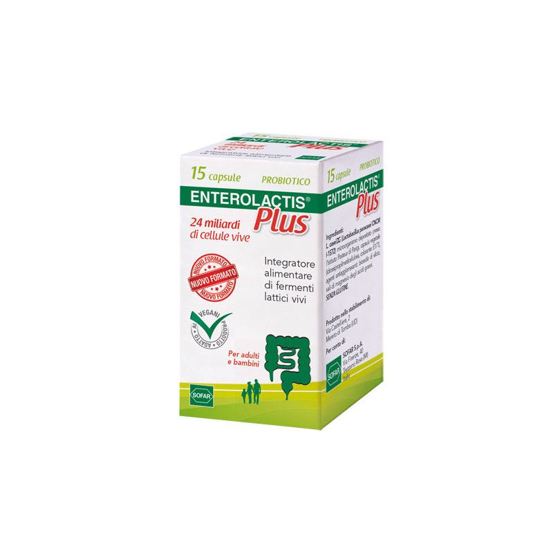 ENTEROLACTIS PLUS 15CPS ENTEROLACTIS