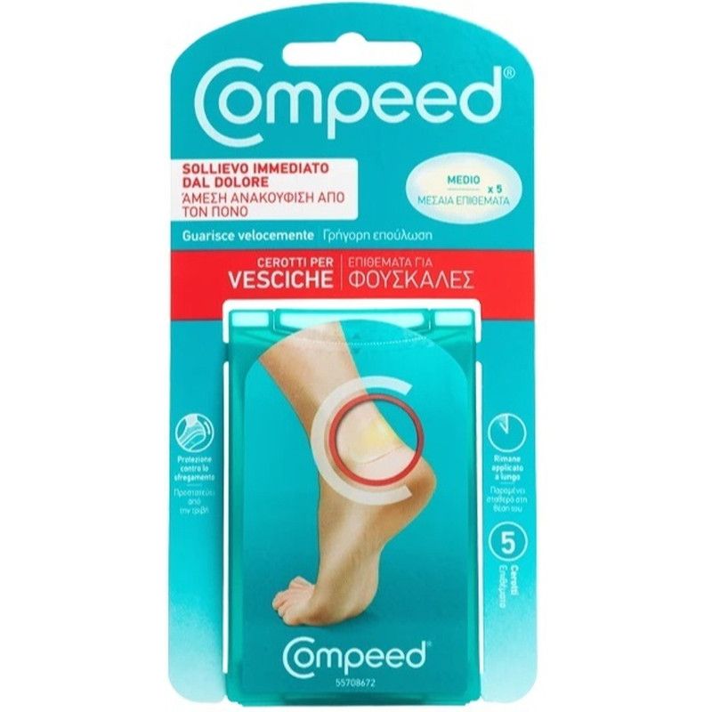 COMPEED VESCICHE MEDIO 5PZ COMPEED