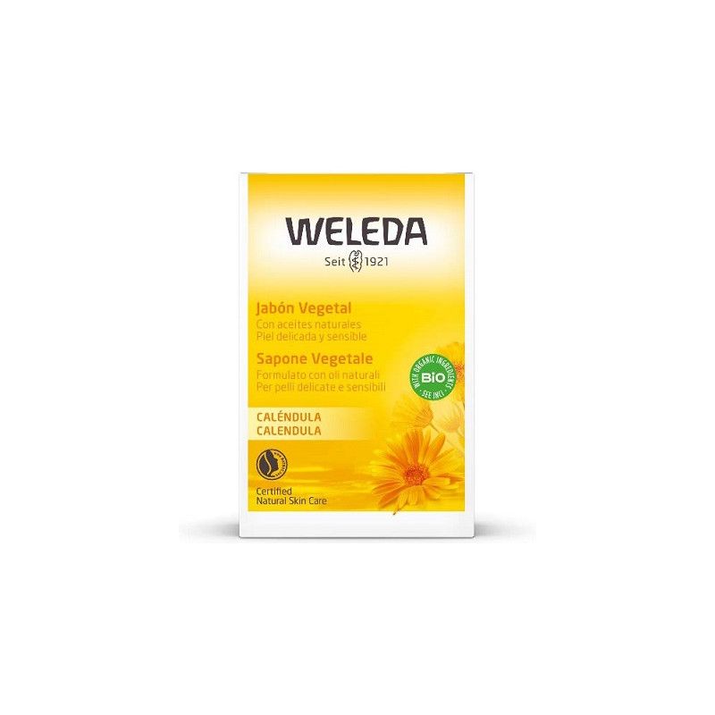 SAPONE VEGETALE CALENDULA 100G WELEDA