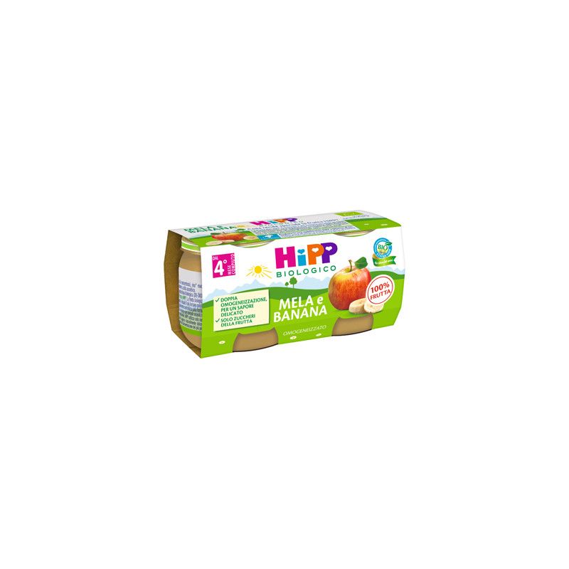 HIPP BIO OMOG MELA/BANANA2X80G HIPP