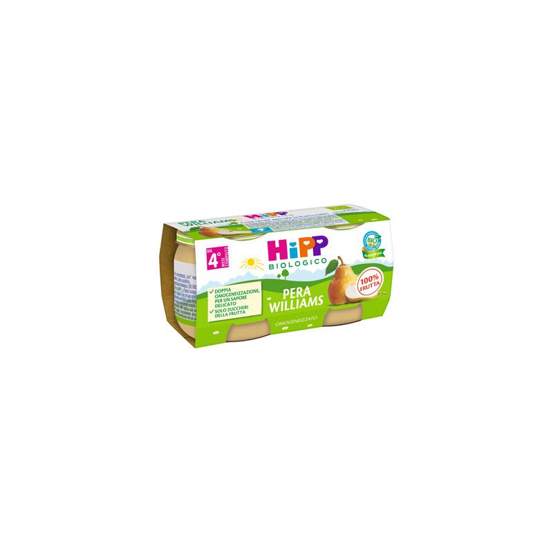 HIPP BIO OMOG PERA WILL 2X80G HIPP