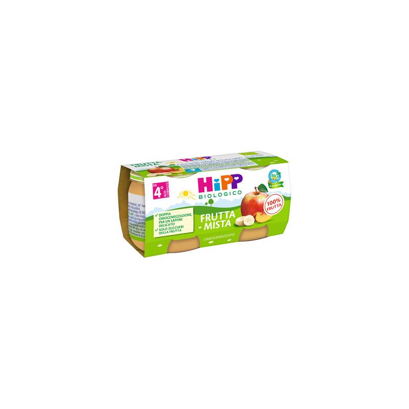 HIPP BIO OMOG FRUT MISTA 2X80G HIPP