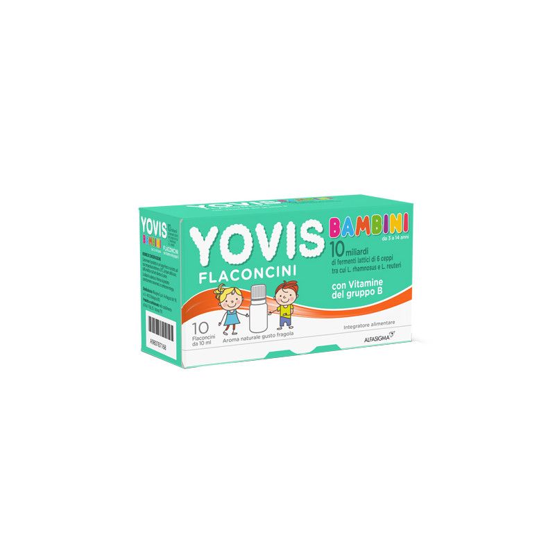 YOVIS BAMBINI FRAGOLA 10FL YOVIS CAPS