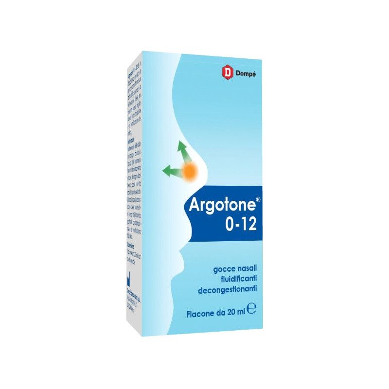 ARGOTONE 0-12 GOCCE NASALI DOMPE'