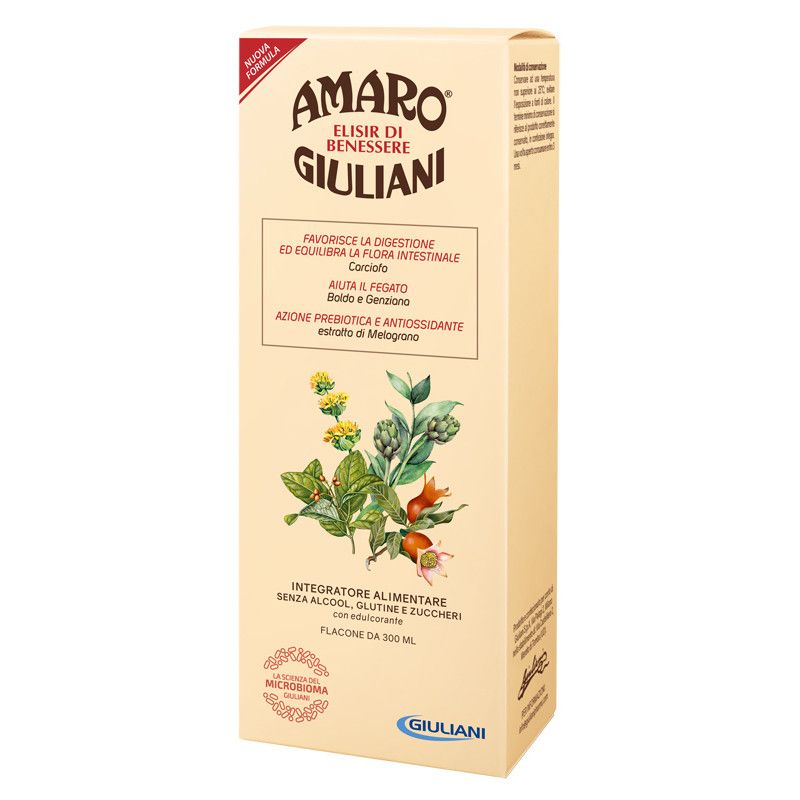 AMARO GIULIANI ELISIR BENESSER AMARO MEDICINALE