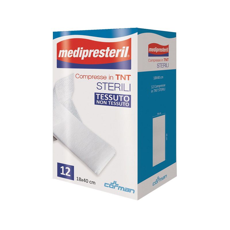 MEDIPRESTERIL COMPR TNT 18X40 MEDI PRESTERIL