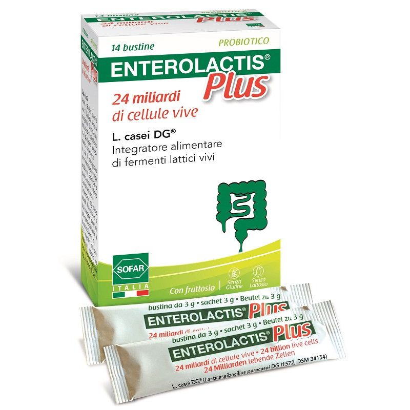 ENTEROLACTIS PLUS 24MLD 14BUST ENTEROLACTIS