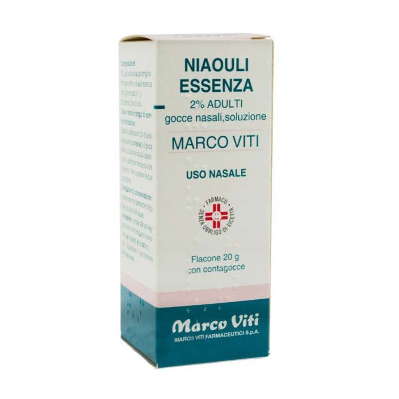 NIAOULI ESSENZA MV*2% GTT 20G MARCO VITI