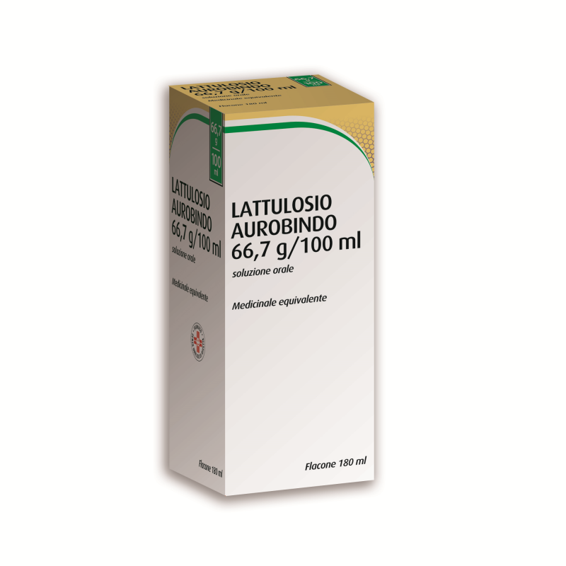 LATTULOSIO AUR*OS 180ML 66,7% AUROBINDO