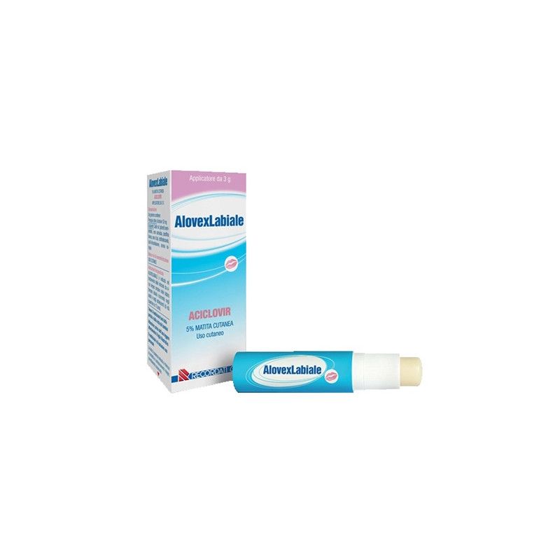 ALOVEXLABIALE*MAT CUT 3G 5% ALOVEX PROTEZIONE ATTIVA