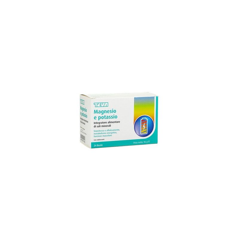 MAGNESIO POTASSIO PLUS 24BUST TEVA