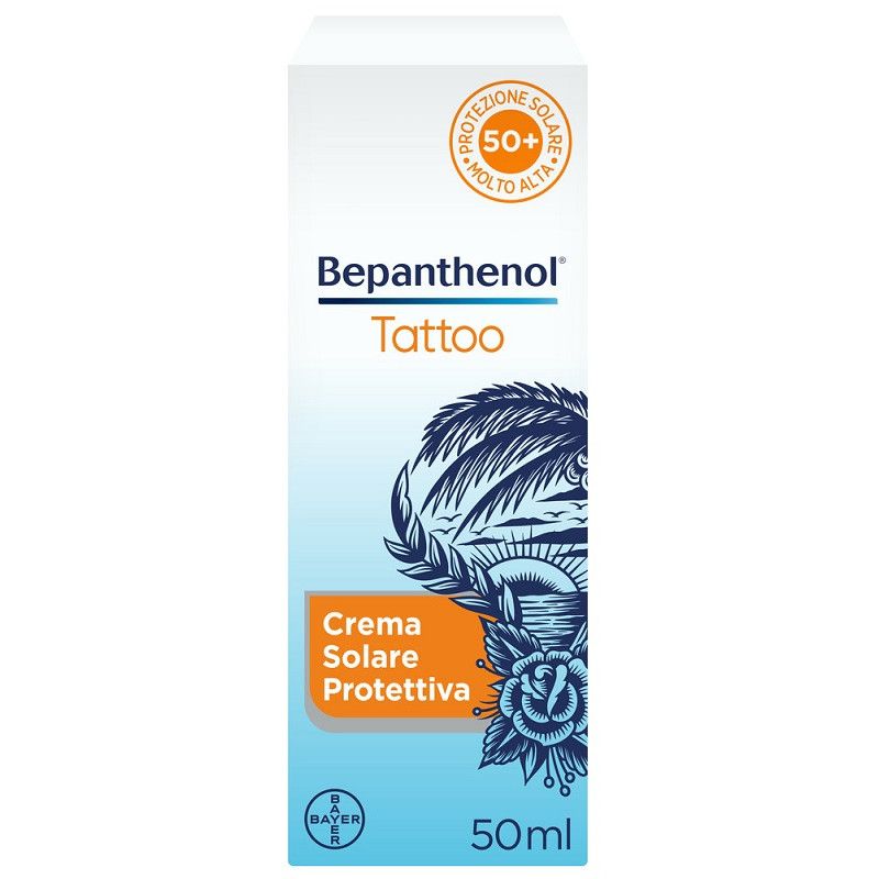 BEPANTHENOL TATTOO CREMA SOL BEPANTHENOL