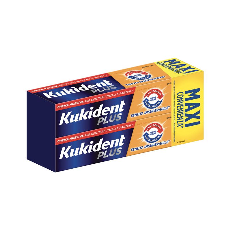 KUKIDENT PLUS DOPPIA AZ 2X65G KUKIDENT ANTIBATTERICO