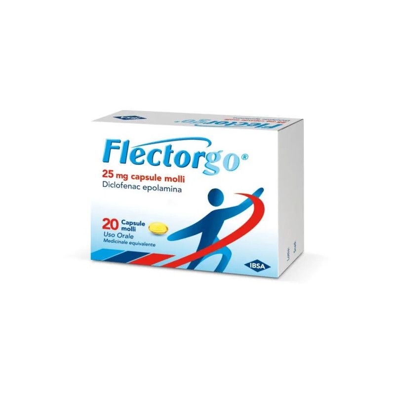 FLECTORGO*20CPS MOLLI 25MG FLECTORARTRO