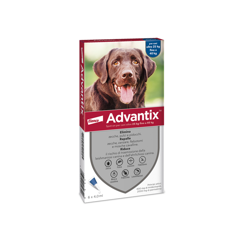 ADVANTIX SPOT ON*6PIP 25-40KG ADVANTIX