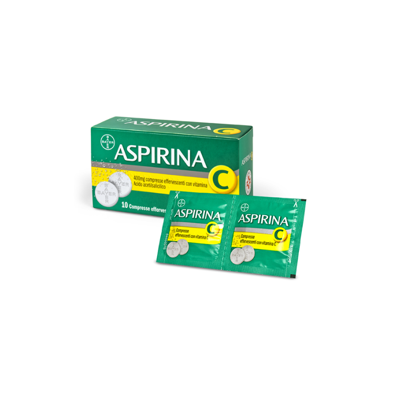 ASPIRINA C*10CPR EFF 400+240MG ASPIRINA C