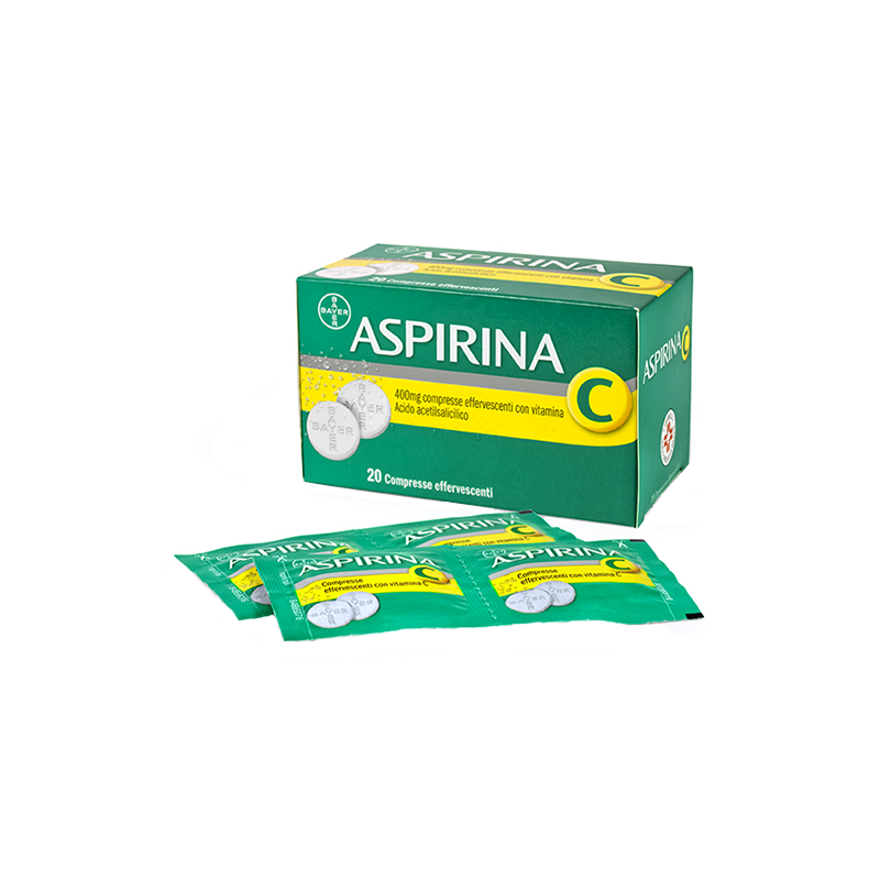 ASPIRINA C*20CPR EFF 400+240MG ASPIRINA C