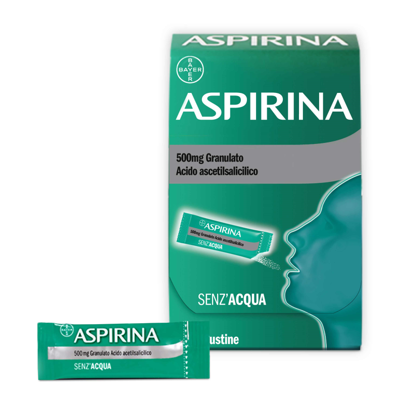 ASPIRINA*OS GRAT 10BUST 500MG ASPIRINA C