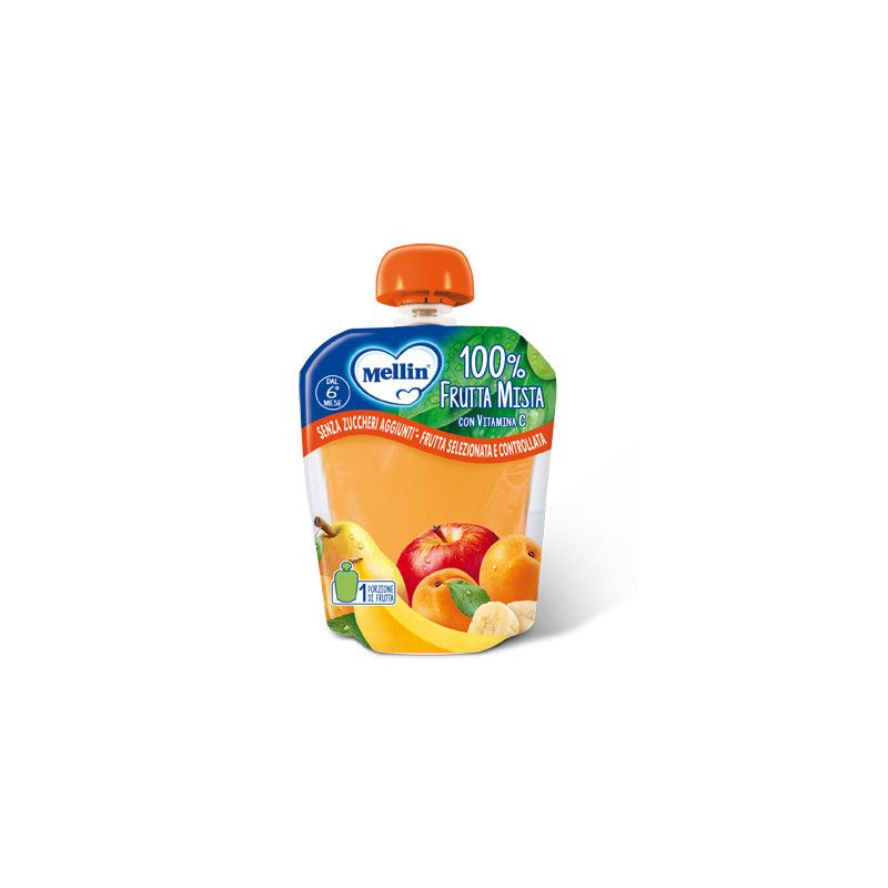 MELLIN POUCH FRUTTA MISTA 90G MELLIN