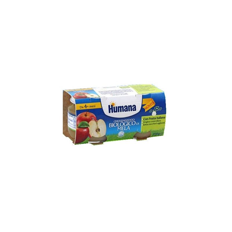 HUMANA OMOG MELA BIO 2X100G HUMANA