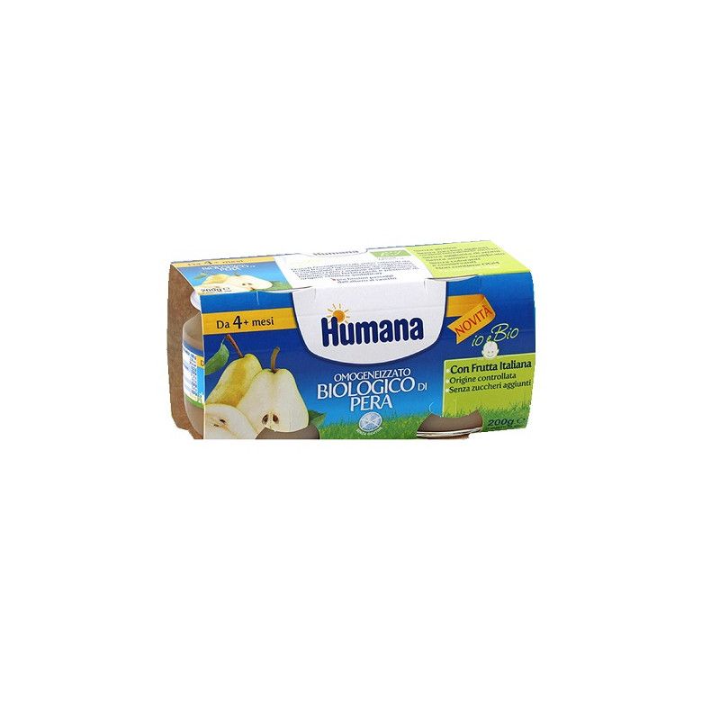 HUMANA OMOG PERA BIO 2X100G HUMANA