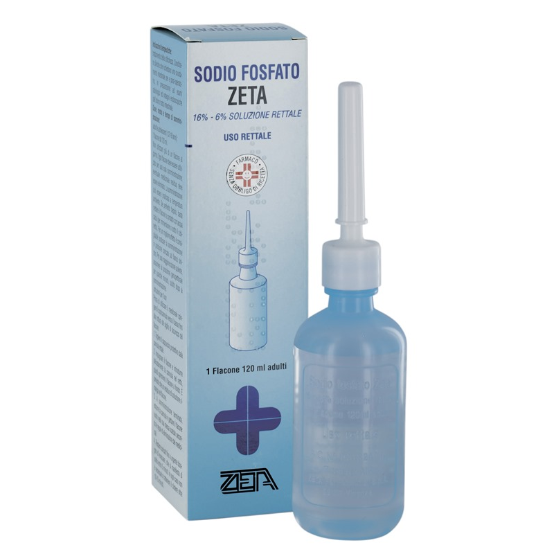 SODIO FOSFATO ZETA*RETT 120ML ZETA FARMACEUTICI