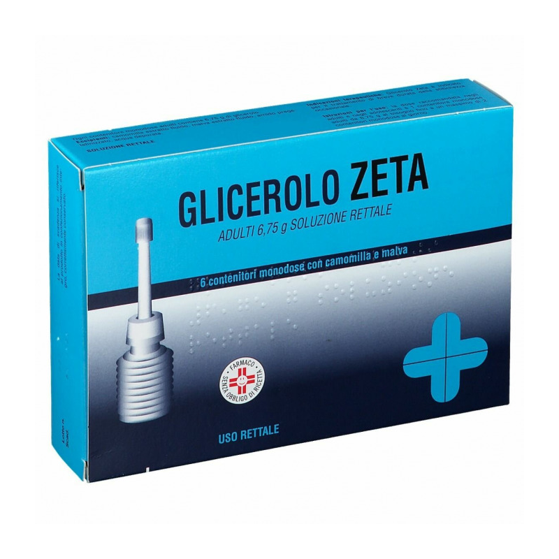 GLICEROLO ZETA*6CONT 6,75G CAM ZETA FARMACEUTICI