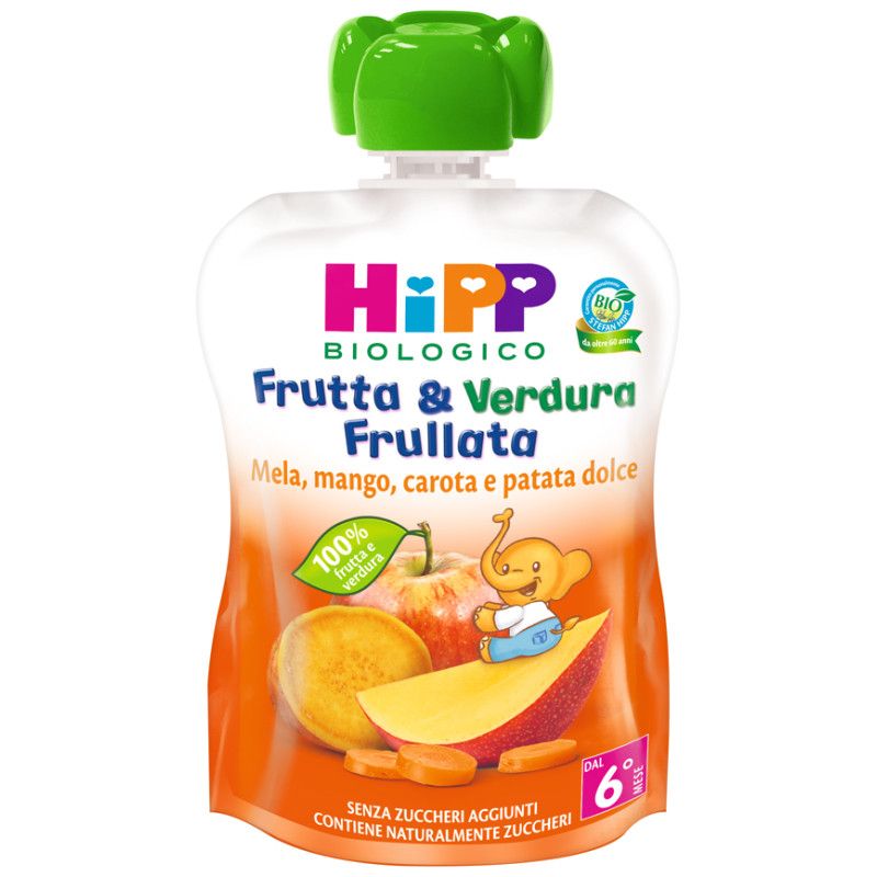 HIPP BIO FRUT&VER MEL/MA/CA90G HIPP