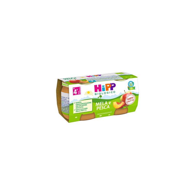 HIPP BIO OMOG MELA/PESCA 2X80G HIPP