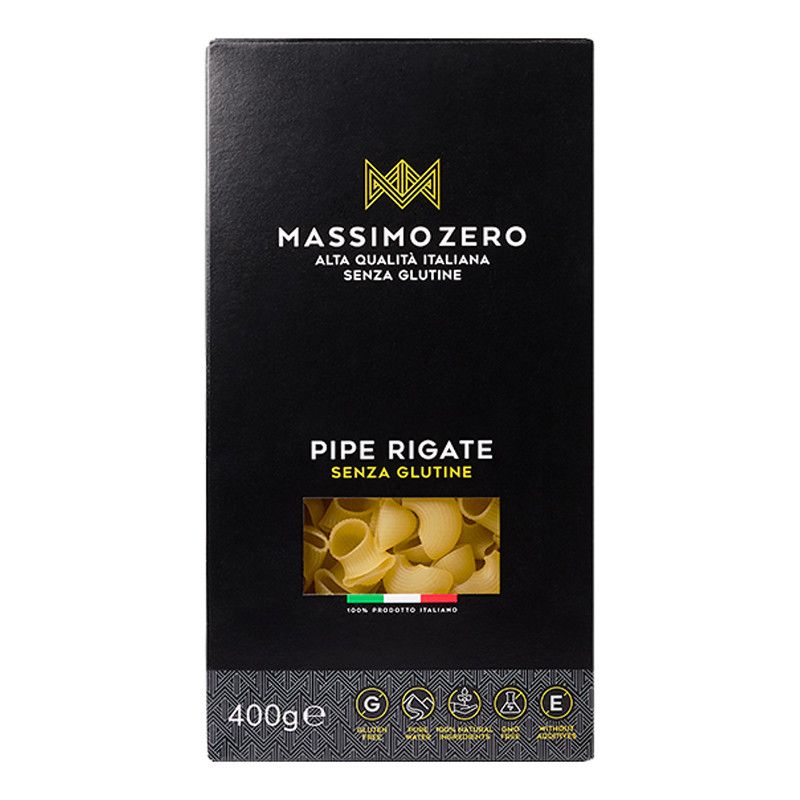 MASSIMO ZERO PIPE RIGATE 400G MASSIMO ZERO