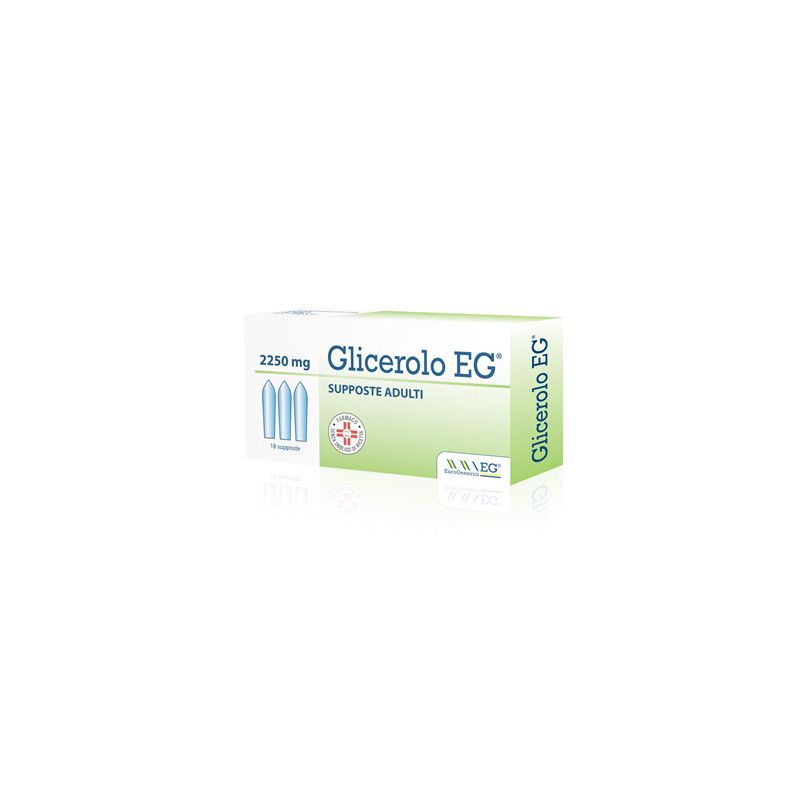 GLICEROLO EG*AD 18SUPP 2250MG GLICEROLO EG