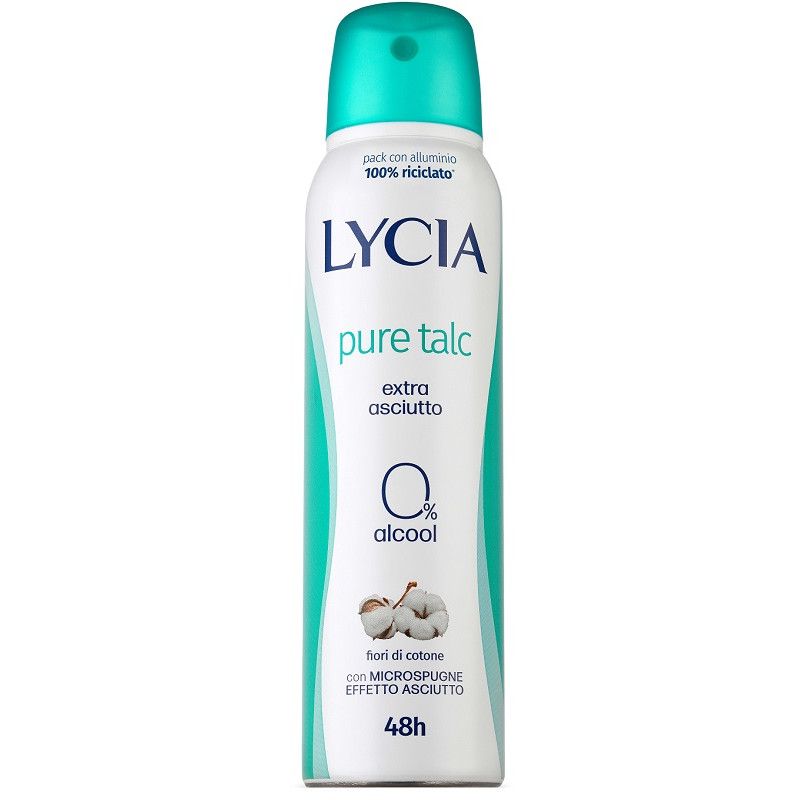 LYCIA SPRAY PURE TALC 150ML LYCIA DEO