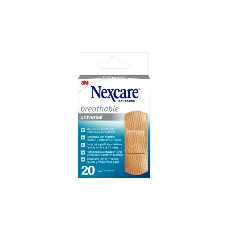 NEXCARE CER UNIV 25X72 20PZ 