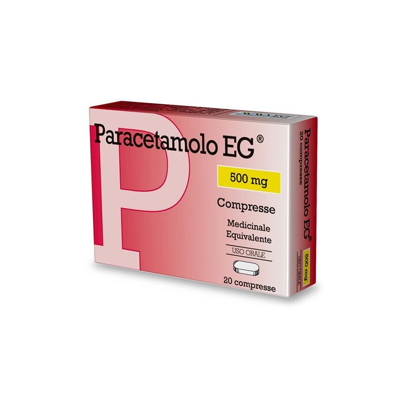 PARACETAMOLO EG*20CPR 500MG EG SPA