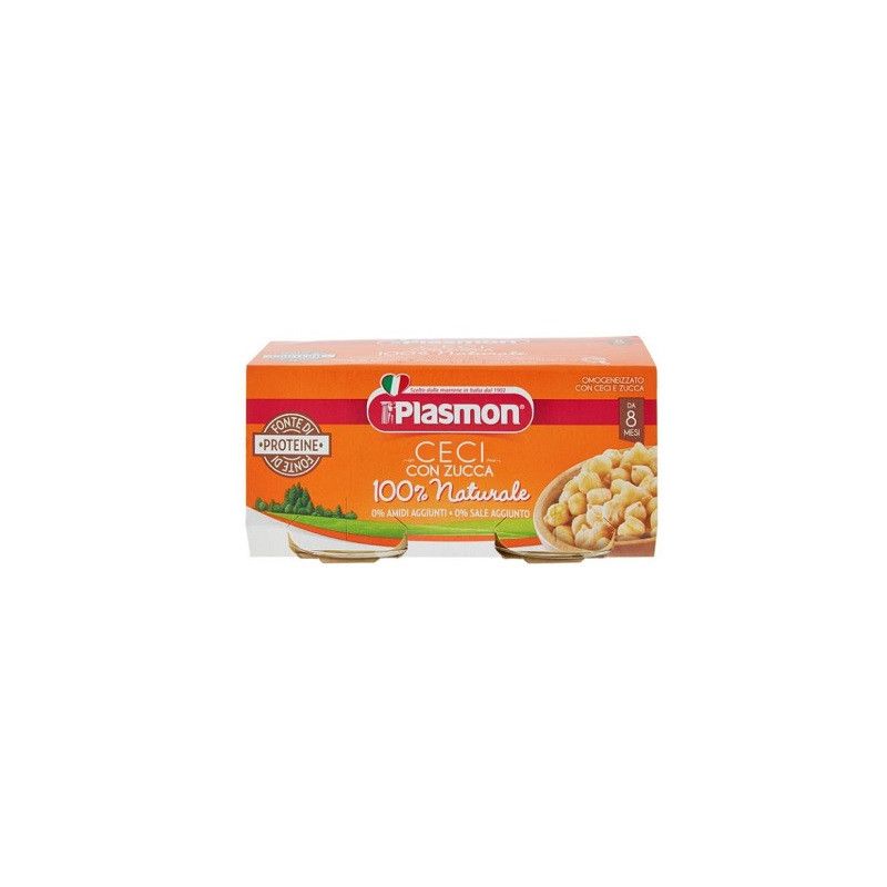 PLASMON OMOG CECI/ZUCCA 2X80G PLASMON