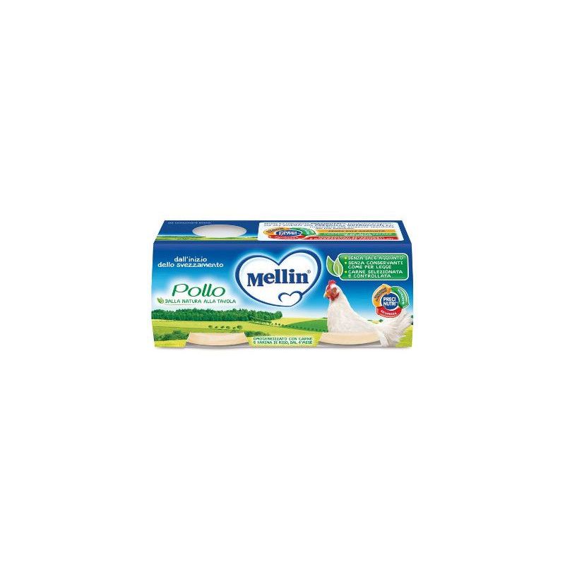 MELLIN OMOG POLLO 2X80G MELLIN