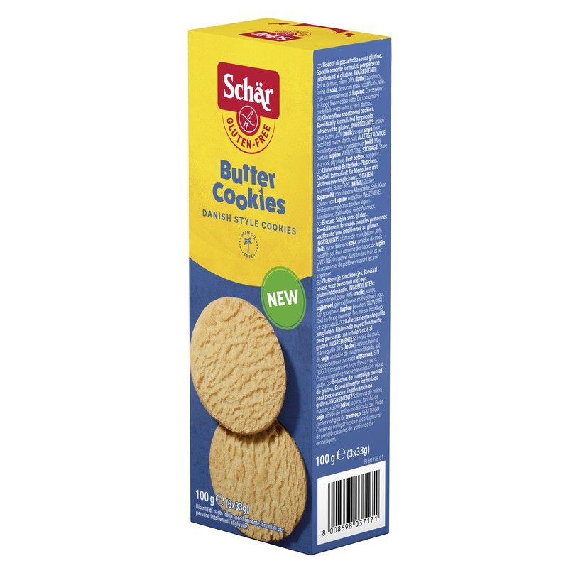 SCHAR BUTTER COOKIES 3X33G SCHAR