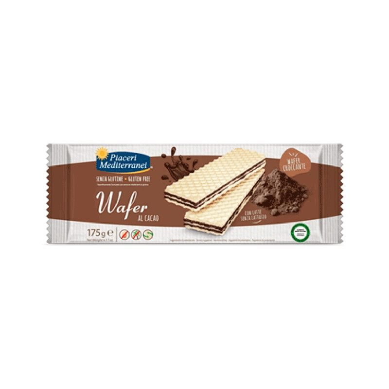 PIACERI MEDIT WAFER CACAO 175G PIACERI MEDITTERANEI