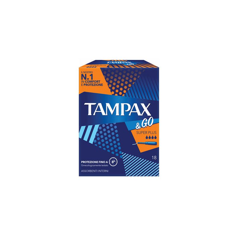 TAMPAX &GO SUPER PLUS 18PZ 