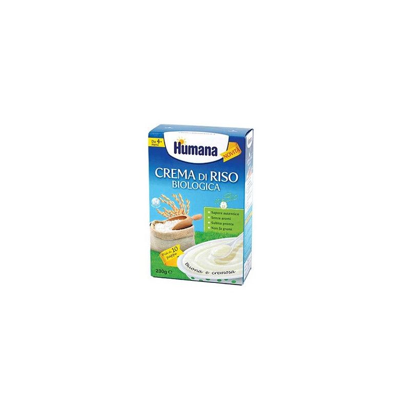 HUMANA CREMA DI RISO BIO 230G HUMANA