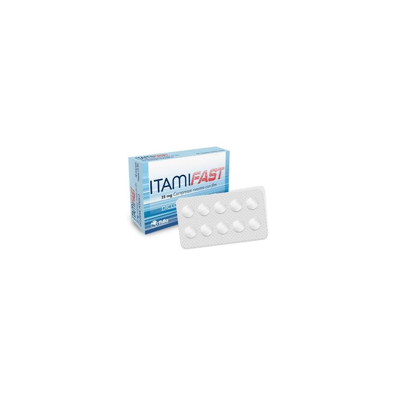 ITAMIFAST*10CPR RIV 25MG ITAMI