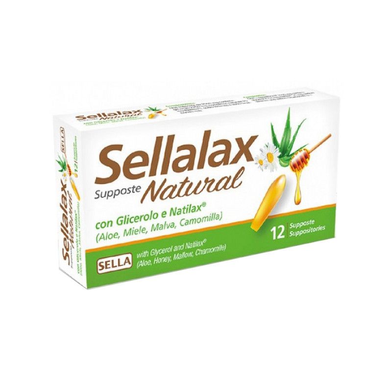 SELLALAX NATURAL MD 12SUPP SELLA