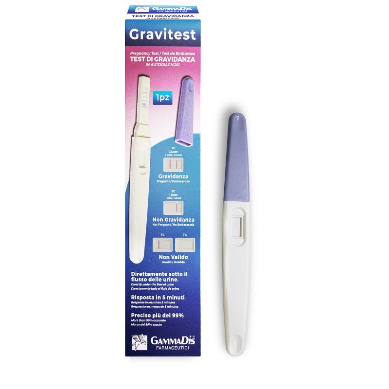 TEST GRAVIDANZA GRAVITEST 1PZ GAMMADIS