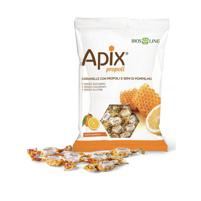 APIX CARAMELLE ARANCIA 50G 