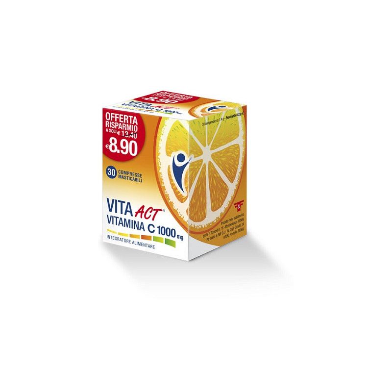 VITA ACT VIT C 1000MG 30CPR F&F