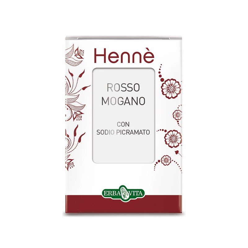 HENNE COLOR CAP RO MOGANO 100G ERBA VITA