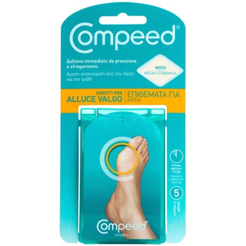 COMPEED ALLUCE VALGO 5PZ COMPEED